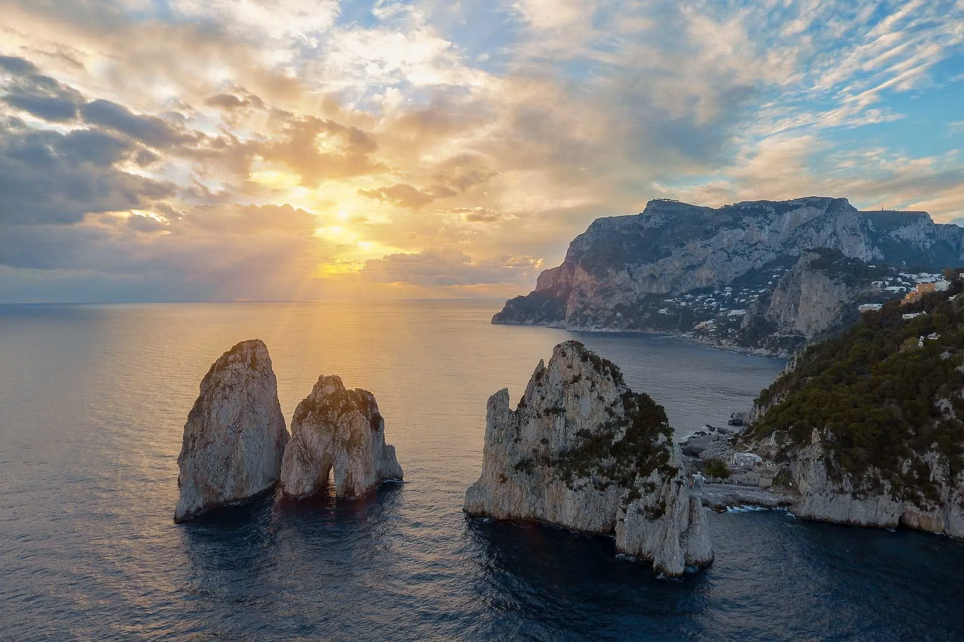 Capri Sunset Boat Tour
